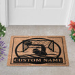 Personalized Water Polo Doormat For Outdoor Or Indoor Use, Custom Name Door Mat Gift For Him Her