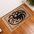 Personalized Dragon Welcome Doormat For Indoor Outdoor Use, Dragon Door Mat Gift For Family Friend