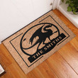 Personalized Dragon Welcome Doormat For Indoor Outdoor Use, Custom Name Door Mat Gift For Family Friend