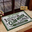 Personalized Golf 19th Hole Proudly Serving Welcome Doormat, Custom Golf Door Mat Home Decor Gift For Golf Lover