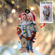 Personalized Photo Mica Ornament - Customized Your Photo Ornament V3