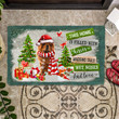 Chow Chow Doormat For Christmas Decor, This Home Is Filled With Kisses Christmas Gift For Dog Lover