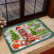 Goldendoodle Doormat For Christmas Decor, This Home Is Filled With Kisses Door Mat Gift For Dog Lover