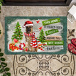 German Shepherd Doormat For Christmas Decor, This Home Is Filled With Kisses Door Mat Gift For Dog Lover