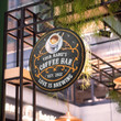 Personalized Coffee Bar Wood Sign, Vintage Rustic Coffee Sign, Kitchen Wall Decorations, Coffee Lover Gifts