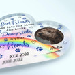 Personalized Pet Memorial Heart Shaped Acrylic Plaque - If Love Alone Could Have Kept You Here You Would Live Forever