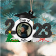 Class Of 2023 Personalized Wooden Ornament, Gift For Christmas, Custom Photo Christmas Wooden Ornament