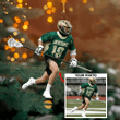 Personalized Lacrosse Photo Mica Ornament - Customized Your Photo Ornament Gift For Lacrosse Team For Club