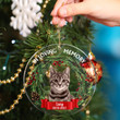 Custom Photo In Loving Memory Dog Cat - Pet Memorial Gift, Christmas Gift - Personalized Circle Acrylic Ornament