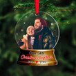 Our First Christmas Together, Personalized Custom Photo Ornament, Christmas Gift For Couple
