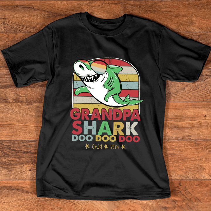 Personalized Grandpa Shark Doo Doo For Papa