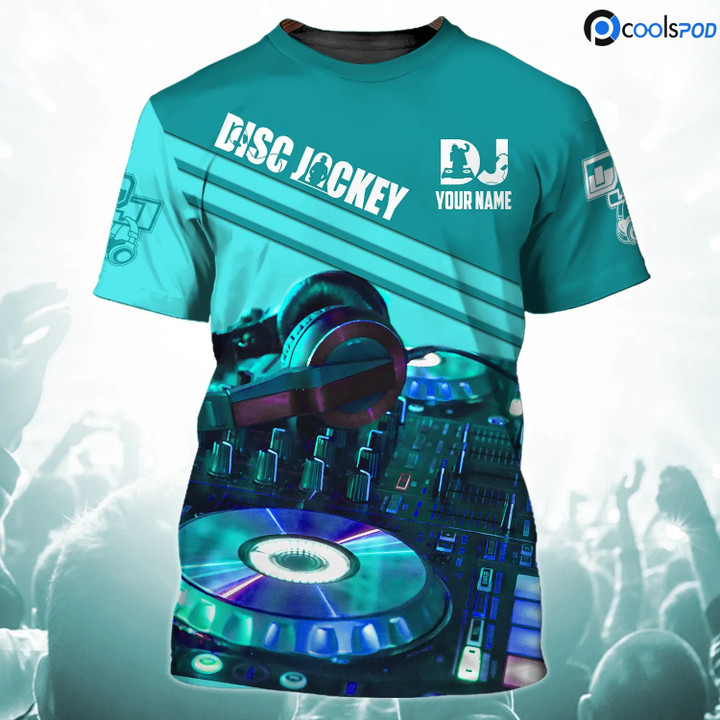 Coolspod Custom DJ Shirt Men Women, Best Gift For A DJ Man, To My DJ Boyfriend