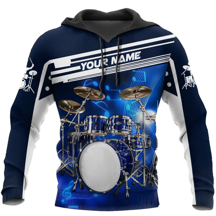Personalized 3D All Over Print Drum Hoodies, Drum Shirt Men Women, Gift For Drummer, Musician Gift, Music Shirt