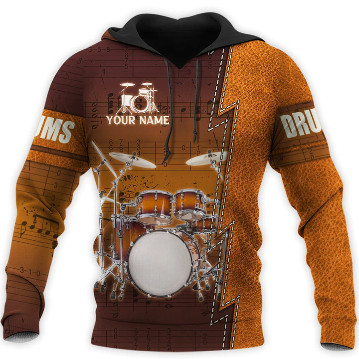 Custom Drummer T Shirt 3D All Over Print, Best Gift For A Drummer, Drum Shirt, Music Gift