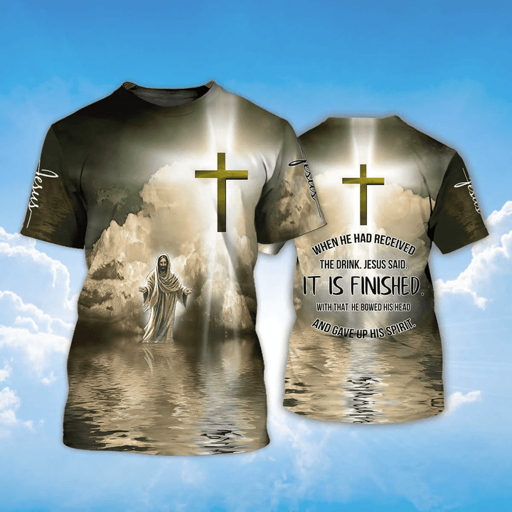 Jesus 3D All Over Print, Jesus Is My Life T-Shirt, God Jesus T-Shirt