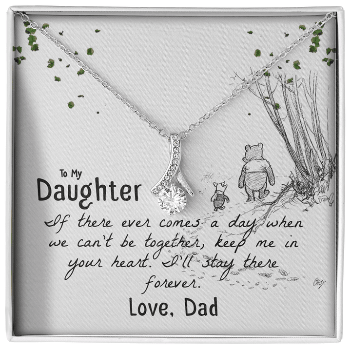 To My Daughter Necklace, Dad Daughter Gift Ideas, Daughter's Gift from Dad, Gift For Birthday