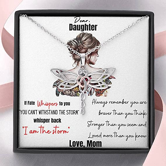 Daughter Gifts from Mom and Dad, Mother Daughter gift from mom, Mom and Daughter necklace Birthday Gift for Daughter
