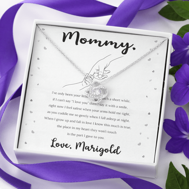 Mommy and Child Holding Hands | Mom and Son Daughter | Personalized Mom Gift | Gifts From Daughter Son | 1st First Mothers Day Gift