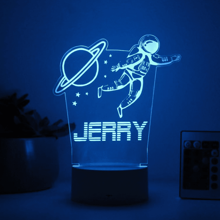 Space Night Light, Personalized Night Lights Kids, Night Lights, Decor For The Bedroom, Night Lights for Boys