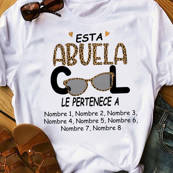 Cool Grandma Spanish Abuela Belongs T Shirt