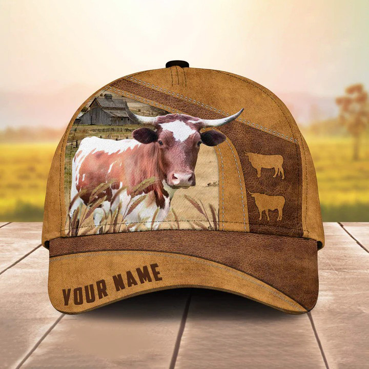 Personalized Pineywoods Cattle Hats for Farmers, Pineywoods Cattle Classic Cap for Men, Husband