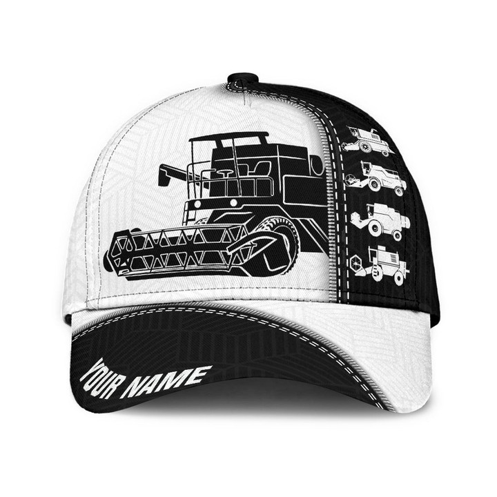 Customized Track Harvesters Hat for Men 3D Classic Cap for Track Harvesters