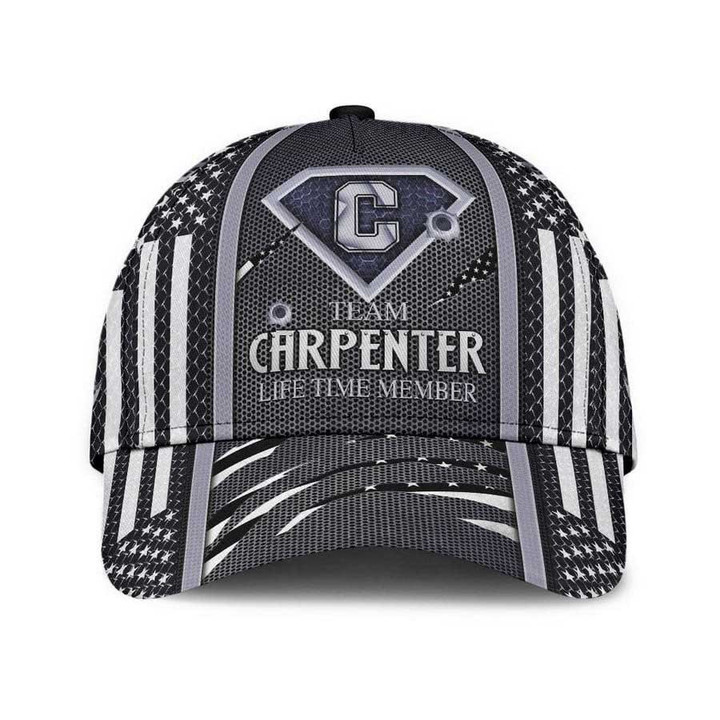 Customized Carpenter Team Gift, Carpenter Hat for Members, Life Time Member