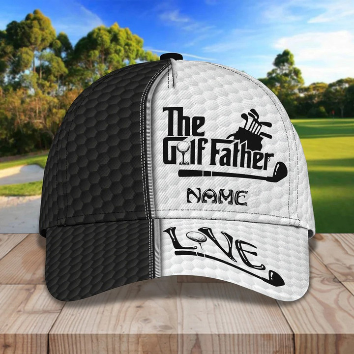 Personalized Funny Golf Father Hat for Dad, Grandpa, Golf Gift for Father's Day