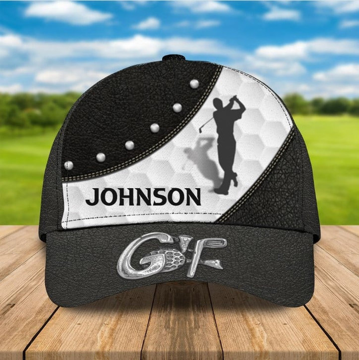 Personalized Funny Golf 3D Baseball Cap for Boss, Golf Team Gift for Golf Day, Golf Hat for Husband