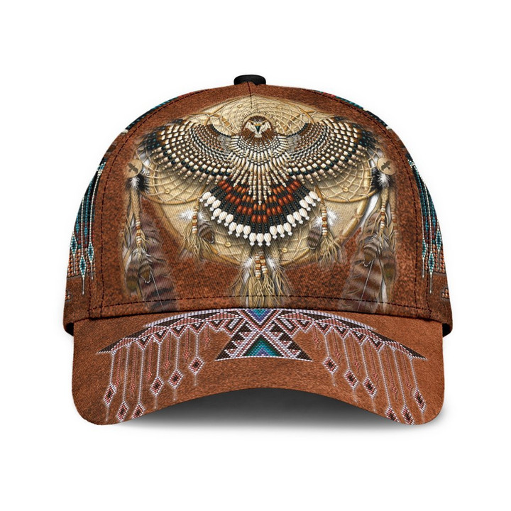 Customized Native American Eagle Pattern Printed Cap for Men, Women