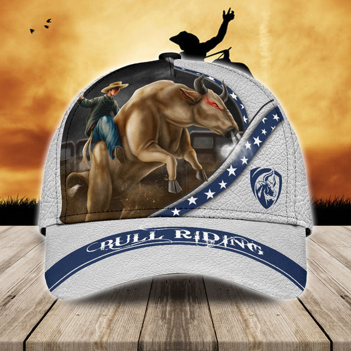Personalized Cools Bull Riding Classic Cap for Men, Bull Rider, Custom Name Bull Riding Hat