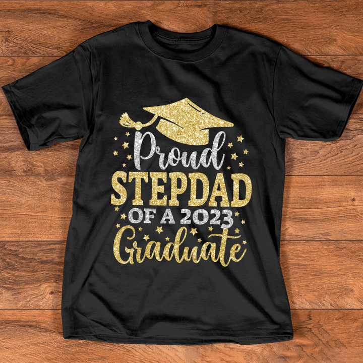 Personalized Pround Stepdad Of Graduate 2023 Gradutation Day, Yearbook Clothes For Stepdad