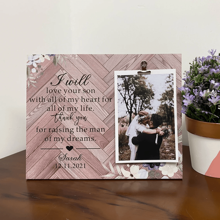 Personalized Mother of the Groom Gift from Bride, Mother in Law Wedding Gift from Bride, Wedding Gift for Parents