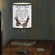 Personalized Deer Couple Table Lamp, We're a team Lamp for Bedroom