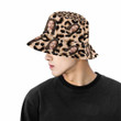 Custom Photo Face Leopard Unisex Bucket Hat for Men, Women, Leopard Lovers