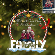 All Hearts Come Home For Christmas - Personalized Family Photo Ornament, Christmas 2023 Gift For Family Members