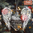 I'll Hold You In My Heart - Custom Personalized Memorial Photo Acrylic Ornament