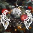 Personalized Memorial Pet Photo Acrylic Ornament - Christmas/Memorial Gift Idea for Pet Owners