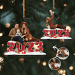 Customized Photo Ornament - Personalized Photo Mica Ornament - Christmas Gift For Family Members