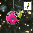 Soccer Players - Personalized Custom Photo Mica Ornament - Christmas Gift For Soccer Players, Soccer Lovers, Family Members