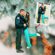 You & Me We Got This - Personalized Custom Photo Mica Ornament - Christmas Gift For Couple, Firefighter, Nurse