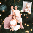 Best Mom Ever - Personalized Custom Photo Mica Ornament - Christmas Gift For Mom, Grandma
