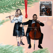 Musical Duo - Personalized Photo Mica Ornament - Customized Your Photo Ornament - Christmas Gift For Music Lovers, Friends