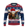 Texas Longhorn Moo Moo Moo Ugly Sweater Xmas, Custom Cow Ugly Sweatshirt Gift For Farmer Cow Lover