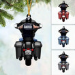 Personalized Motorbike Man Lovers Christmas Ornament, Gift for Husband Biker Lovers