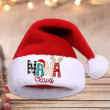 Personalized Nana Claus, Mimi Claus, Grandma Claus Santa Hat , Gift for Grandma