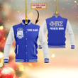 Personalized Phi Beta Sigma Custom Shaped Ornament for African American Students