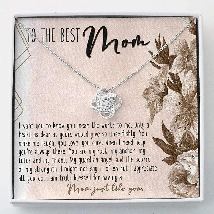 To my Mom Jewerly, Mothers Day Jewerly, Love Knot Jewerly from Kids, you are the best thing