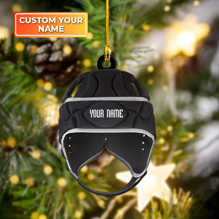 Custom Rugby Scrum Caps Custom Rugby Union Black Scrum Cap Custom Shaped Ornament for Rugby Pl ...