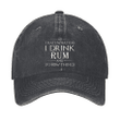 I Drink Rum - Cap